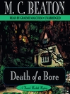 Cover image for Death of a Bore
